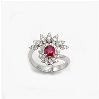 Anneau Gilma Gioielleria  Femme in Or Rubino 0.73 Ct ANOR-171-286 - ANOR-171-286